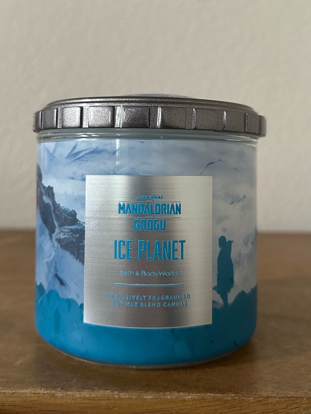 NEW Bath & Body Works Star Wars ICE PLANET 3 wick candle NEW
